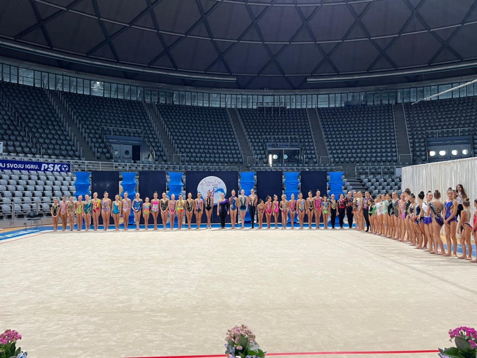 Devet ritmičarki GK Šibenik-Dalmacije nastupalo na međunarodnom turniru "Sirena Cup 2022" u Zadru