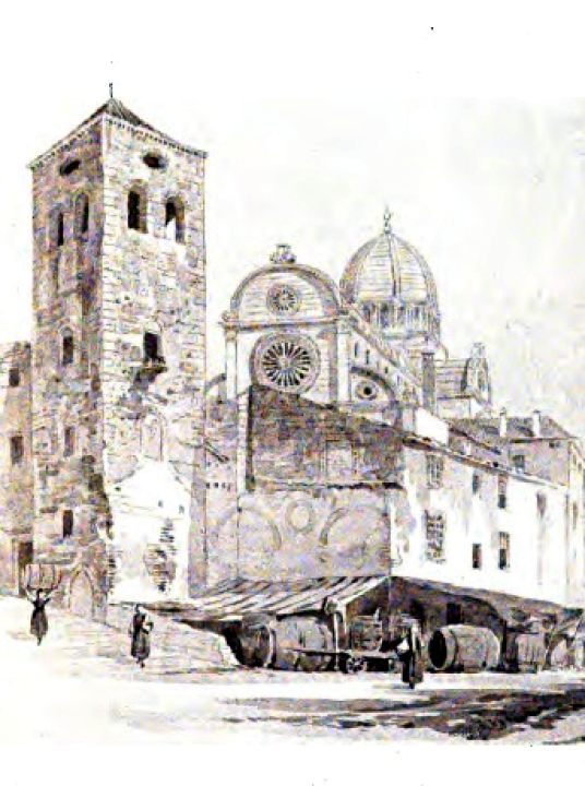 Za razliku od ostalih građana, šibenske moćne obitelji imale su vanjske i unutarnje neprijatelje pa su se zatvarale u svojim kulama 