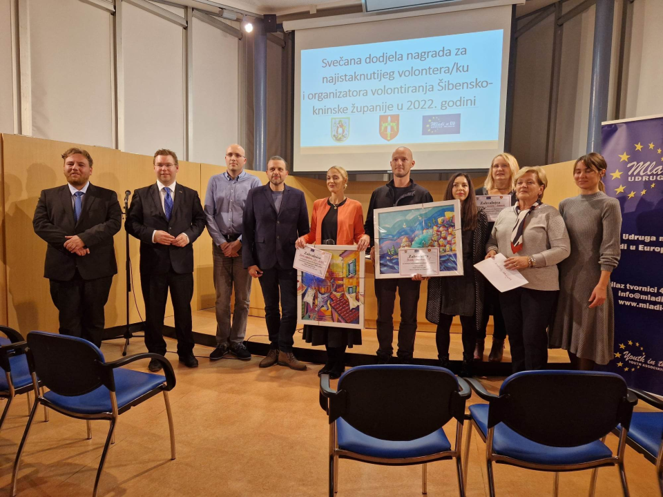 Šime Martinović je volonter godine u Šibensko-kninskoj županiji: Najbolji organizator volontera je NP Krka 