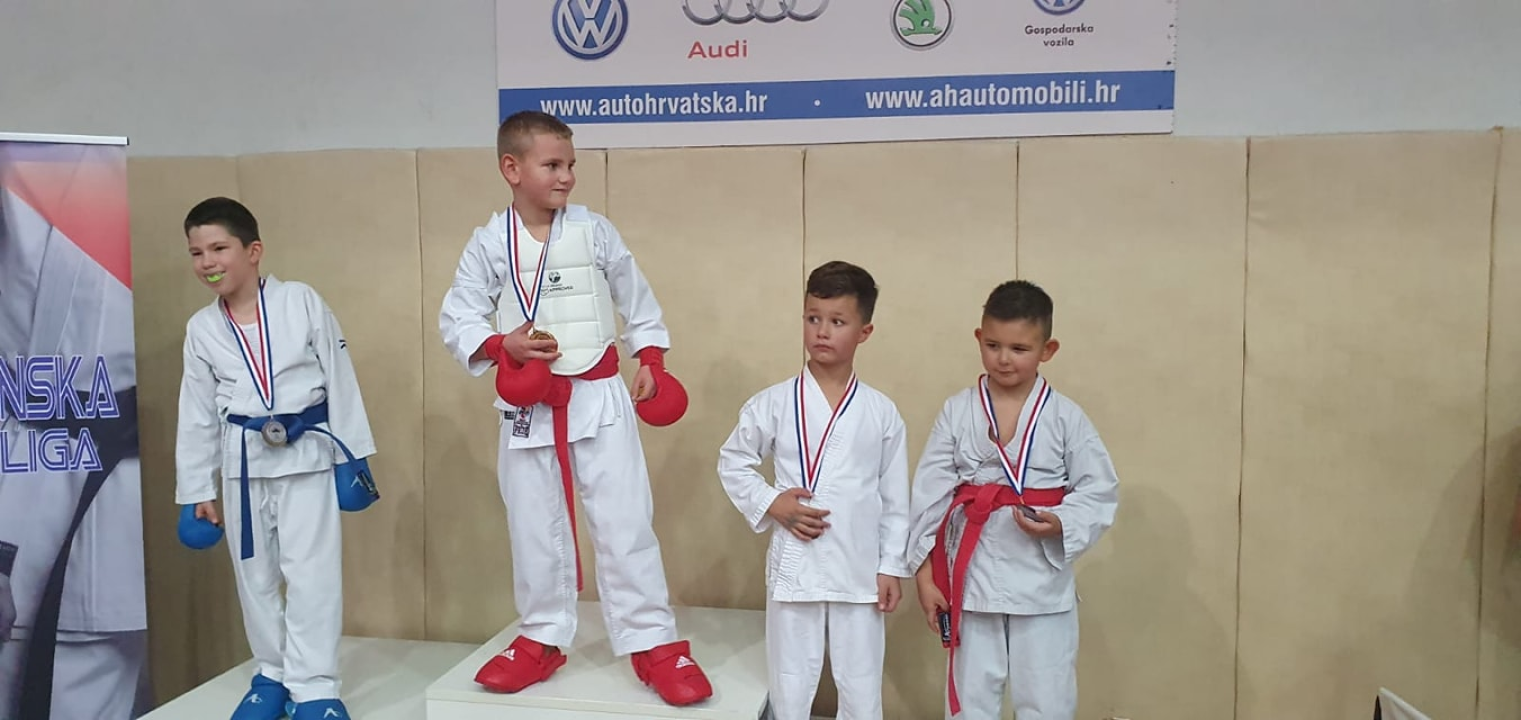 Karate klub Okit Vodice sveukupni pobjednik Dalmatinske lige 