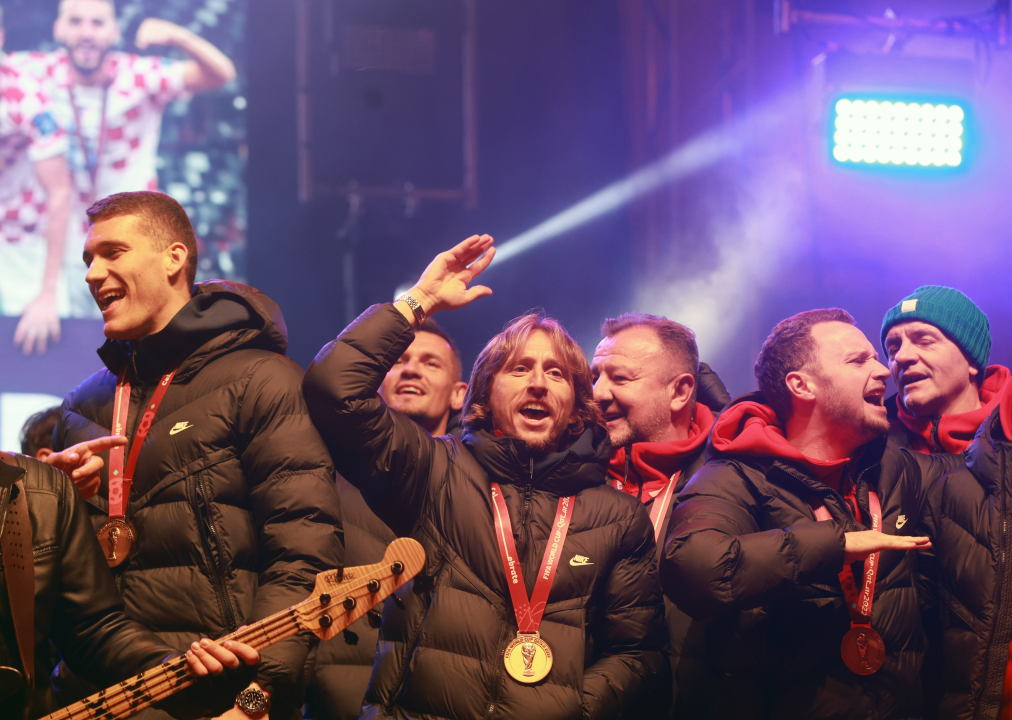 U Hrvatskoj 'nitko nije normalan': Vatreni stigli među 80 tisuća navijača!