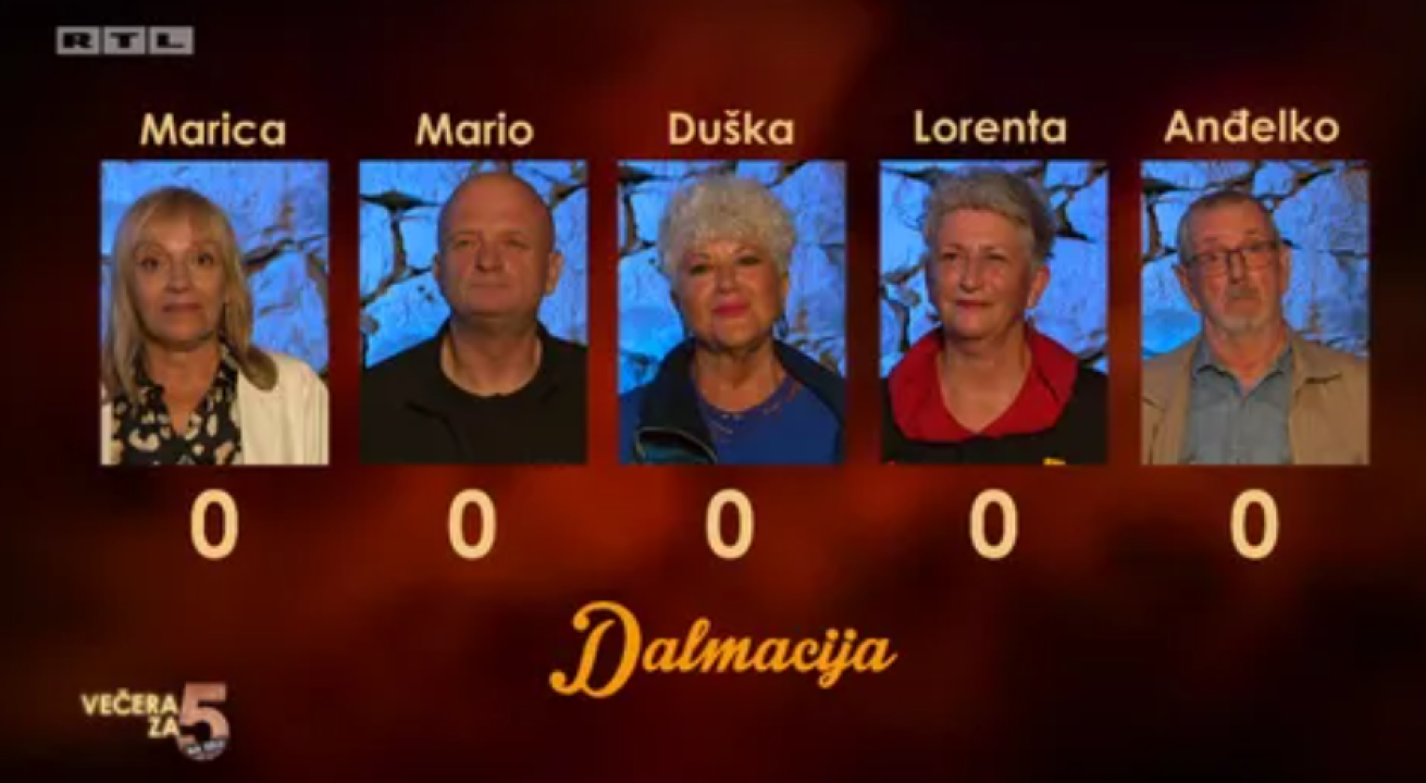 Šibenčanka Duška te Primoštenci Lorenta i Anđelko među najboljim domaćinima 'Večere za pet'