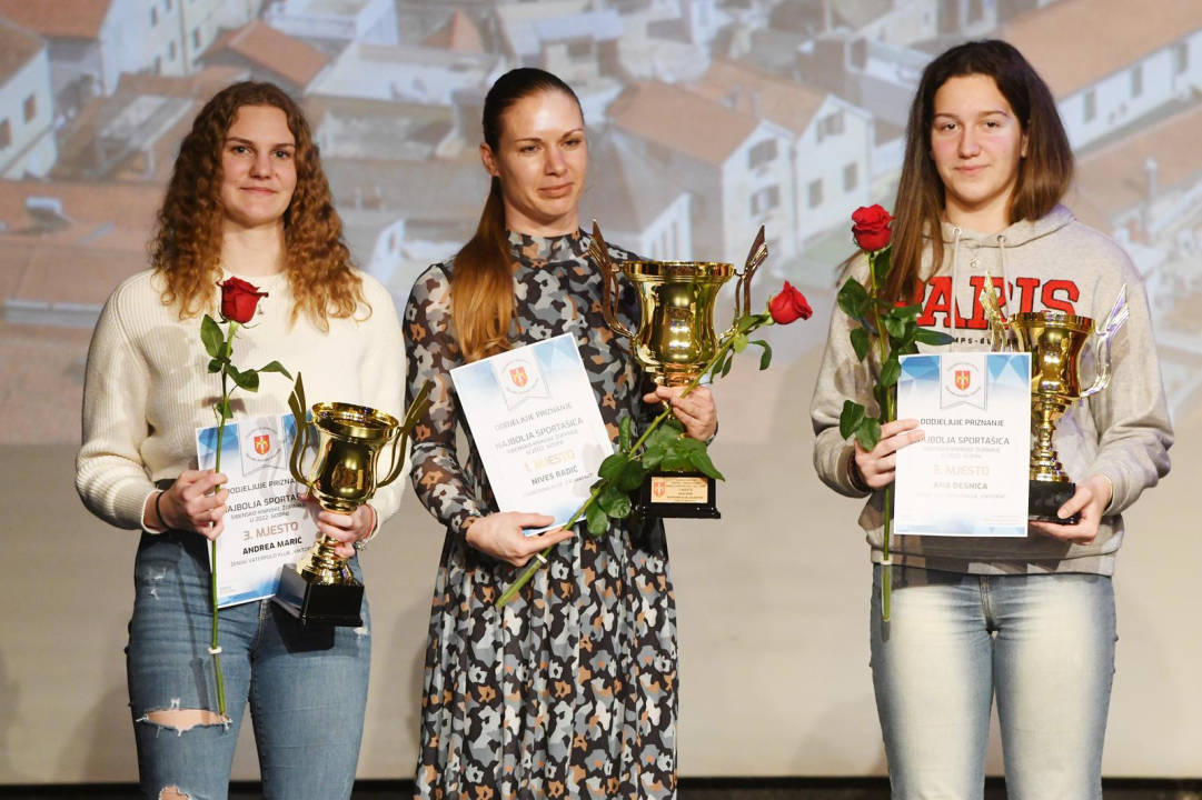 Josip Teskera i Nives Radić proglašeni najboljim sportašima u županiji