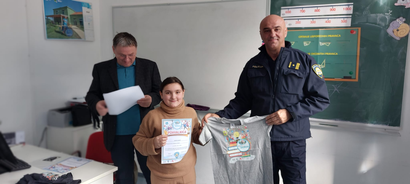 Izvanredan uspjeh učenika OŠ Meterize na državnom natjecanju iz Prometne učilice, Barbara Petković državna prvakinja 