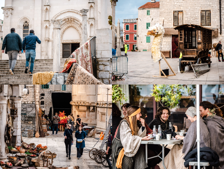 Nabrijani ‘orao-zmaj’, kočije, vatreni demon...: Scena ispred katedrale postaje sve zanimljivija