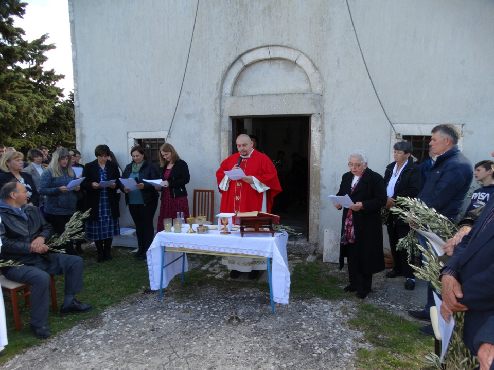U Vukšiću proslavljen blagdan Cvjetnice