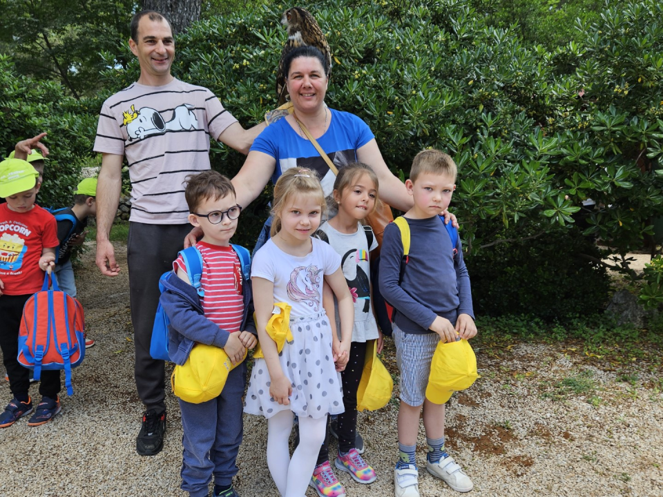 Djeca iz DV Tamaris posjetili Sokolarski centar u Dubravi  