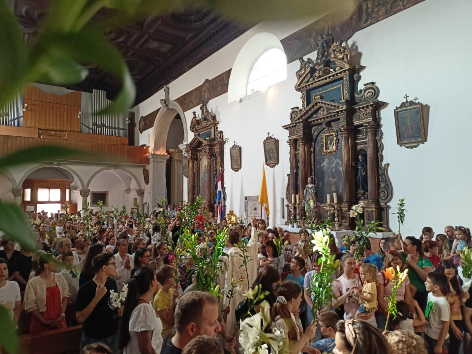 Blagdan sv. Ante proslavljen u crkvi sv. Frane u Šibeniku