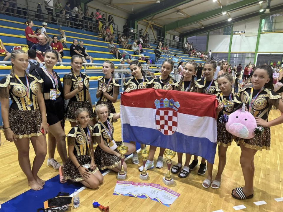 Vodičke mažoretkinje osvojile četiri zlatne medalje na Svjetskom prvenstvu