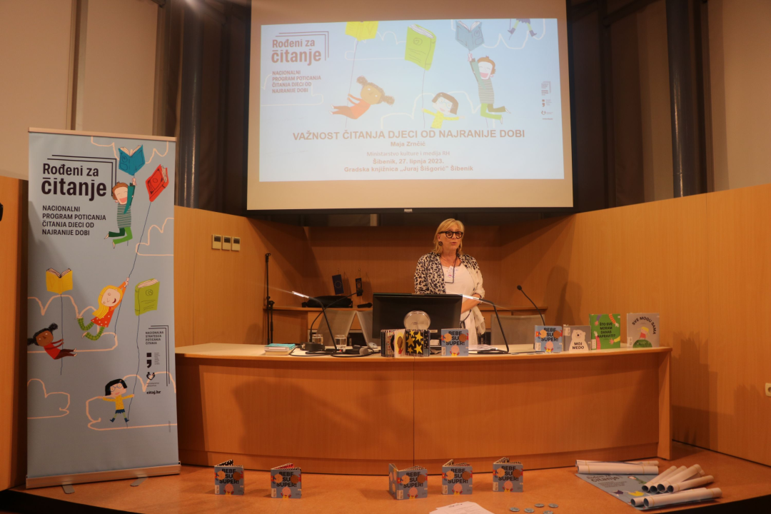Rođeni za čitanje: U knjižnici predstavljen nacionalni program poticanja čitanja djeci
