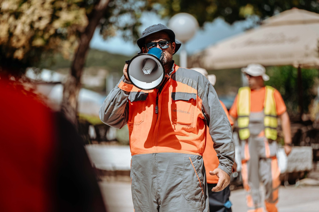 Radnici Cesta Šibenik i danas pred zgradom Županije: 'Neka župan dokaže da smo neučinkoviti!'