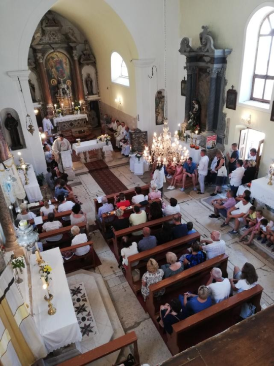 Blagdan Gospe od Anđela proslavljen u Prvić Luci 
