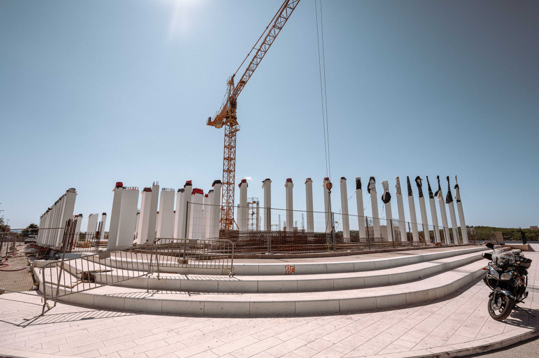 Putnički terminal na gatu Vrulje poprima obrise koji će promijeniti vizuru Šibenika s mora