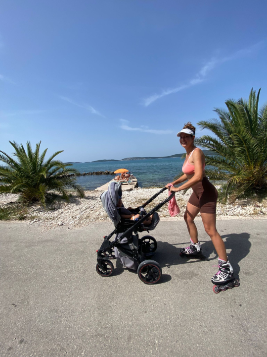 Antonia svojim primjerom pokazuje da se trenirati može i uz malu bebu: 'Svi nađu vremena za bitno'