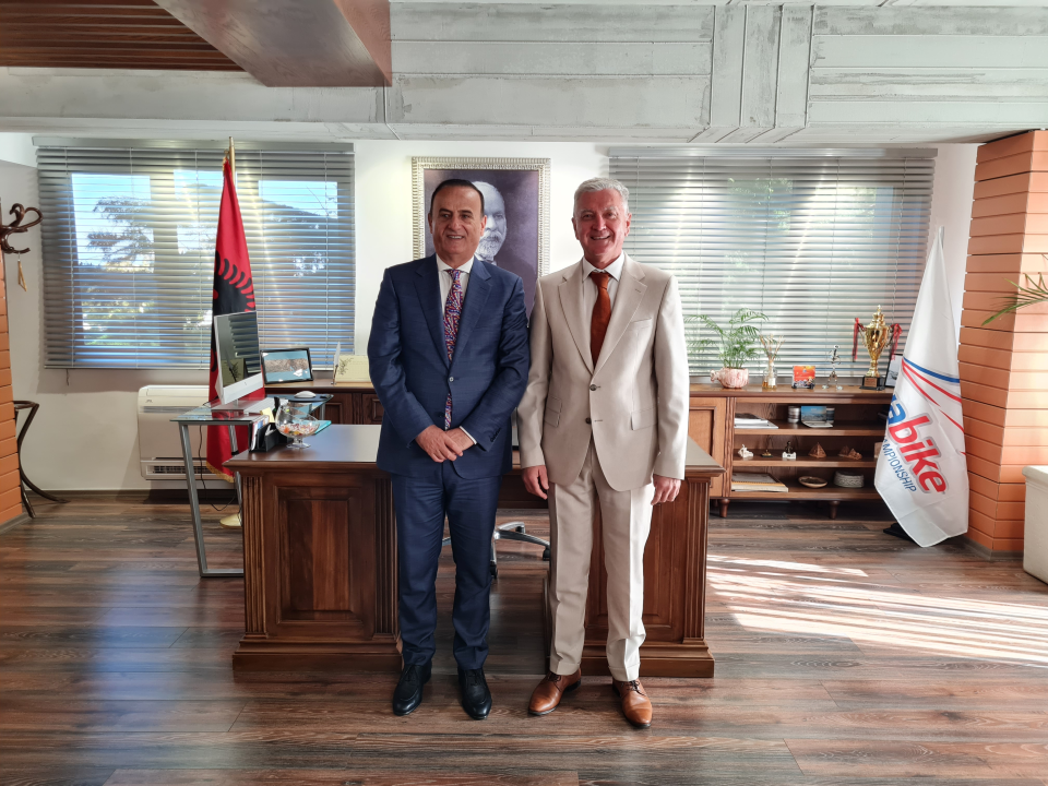 Željko Burić u posjetu albanskom Pogradecu: 'Možemo im ponuditi bogato iskustvo Šibenika s europskim fondovima'