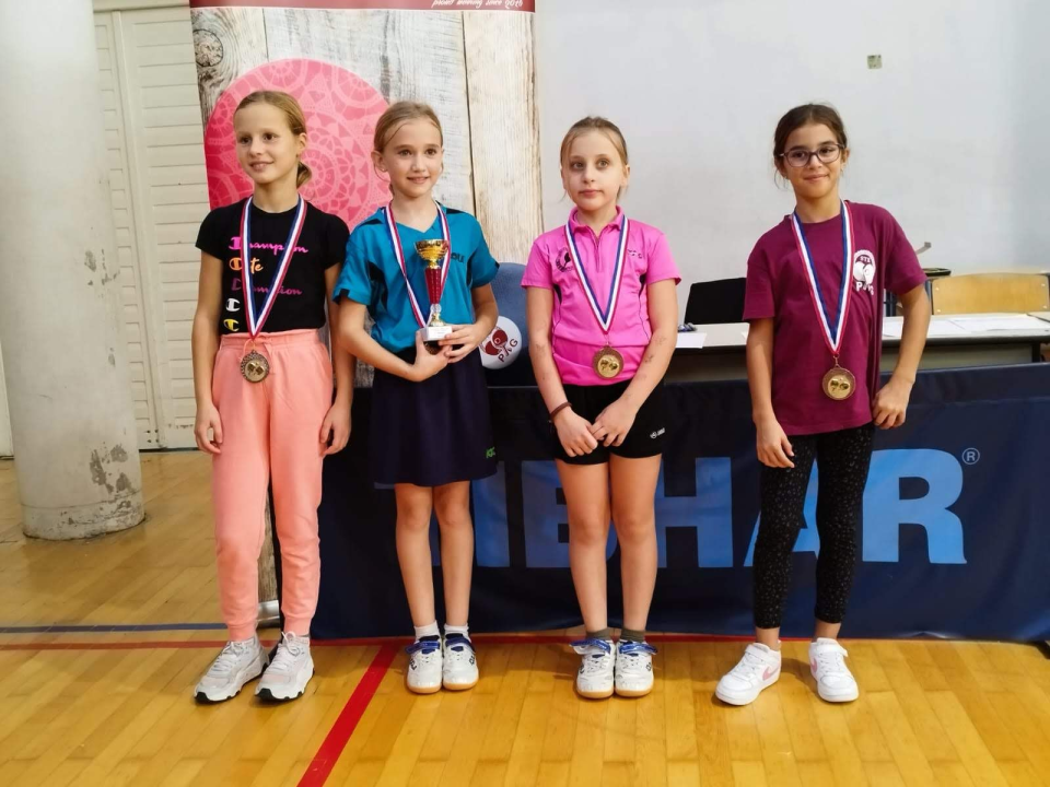 Odličan uspjeh mladih stolnoteniskih nada iz STK Šibenik na Pagu