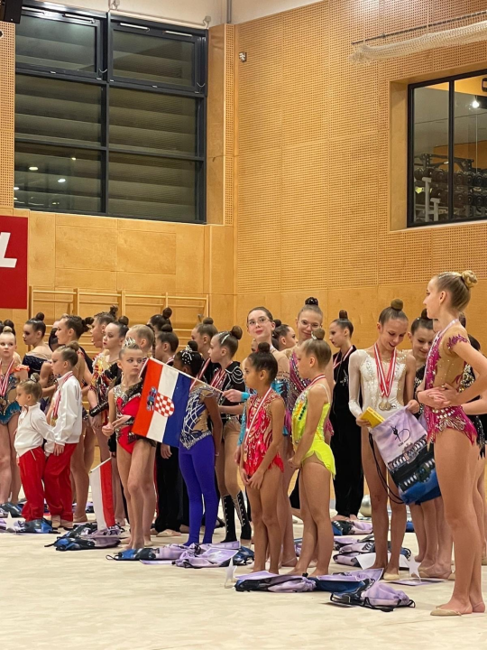 Dvije medalje za šibensku ritmičku gimnastiku na bečkom međunarodnom natjecanju
