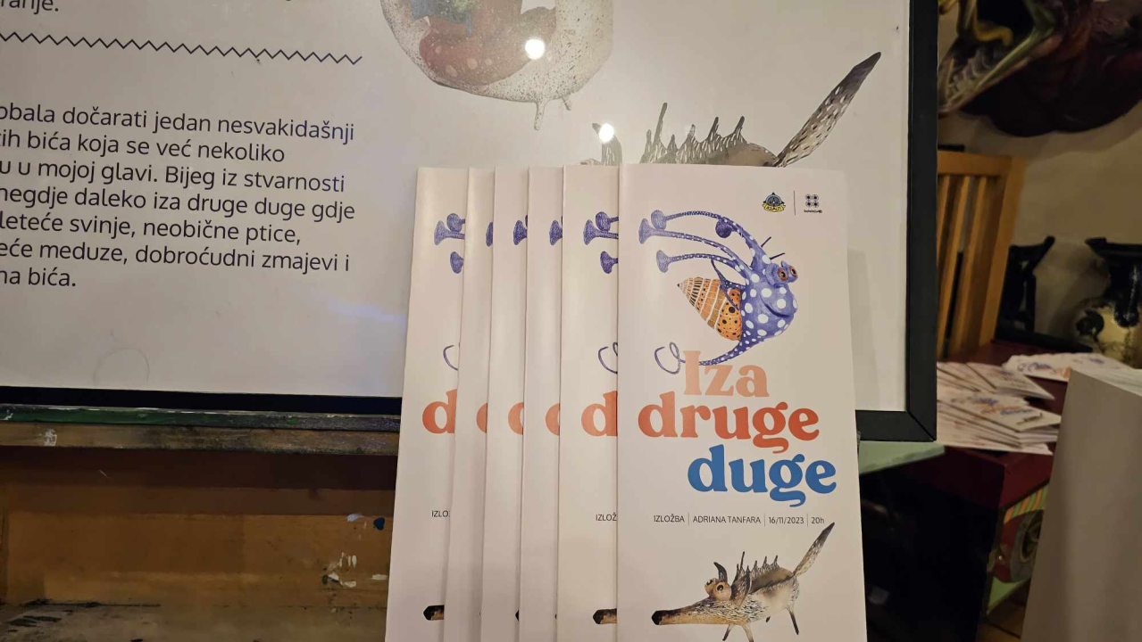 U Galeriji Azimuta otvorena izložba radova Andriane Tanfare 'Iza druge duge'