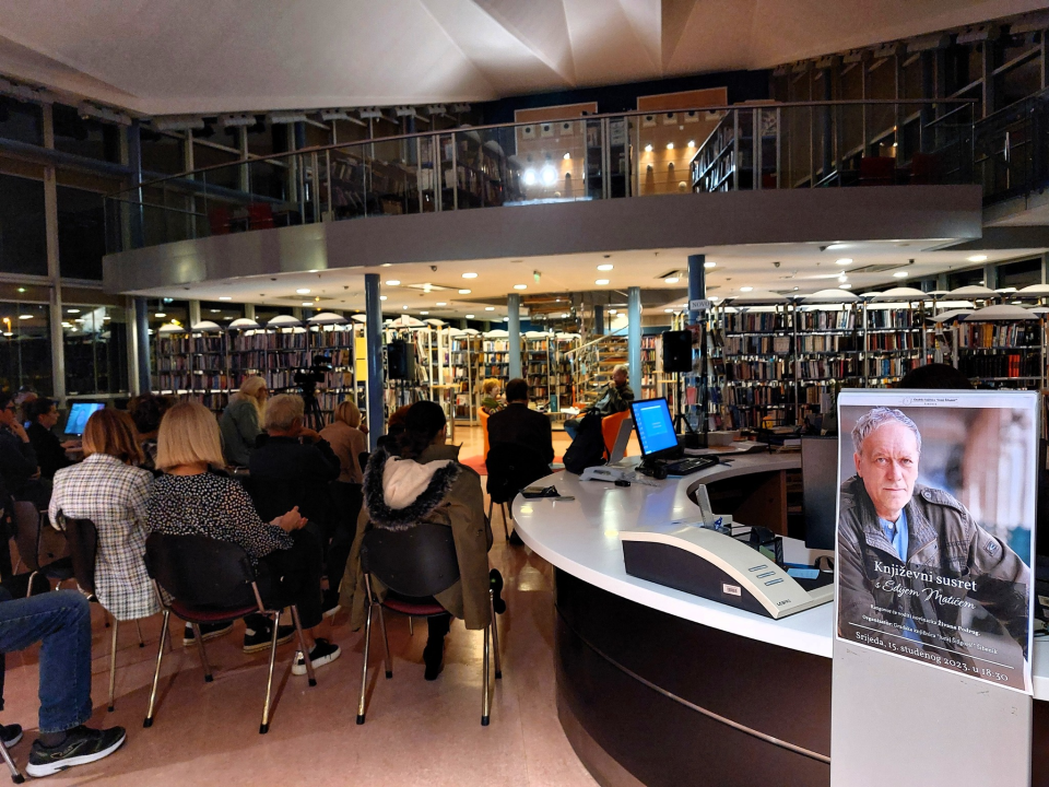 Pisac i fotograf Edi Matić gostovao u šibenskoj knjižnici