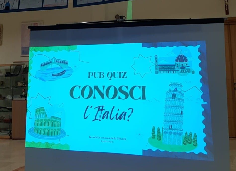 OŠ Jurja Šižgorića i Turističko-ugostiteljska škola najbolji na Pub kvizu 'Conosci l'Italia'