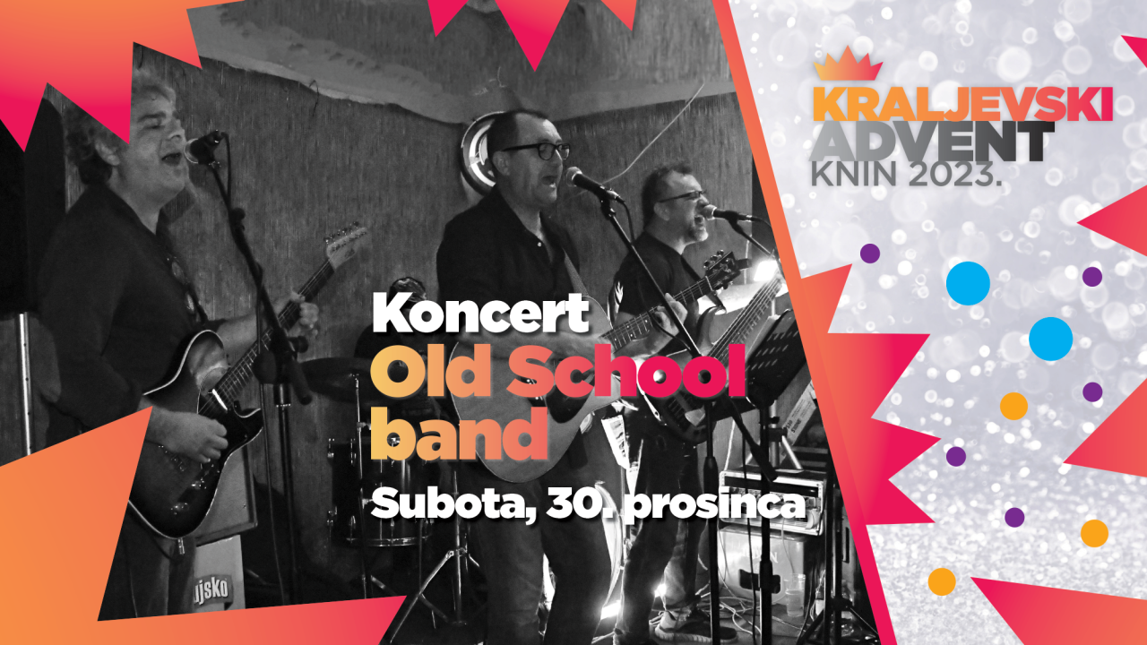  Zabavite se posljednji vikend ove godine uz DJ Jukija i Old School band na Kraljevskom adventu u Kninu!