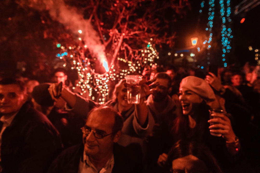 Šibenčani Novu godinu dočekali na dvije pozornice