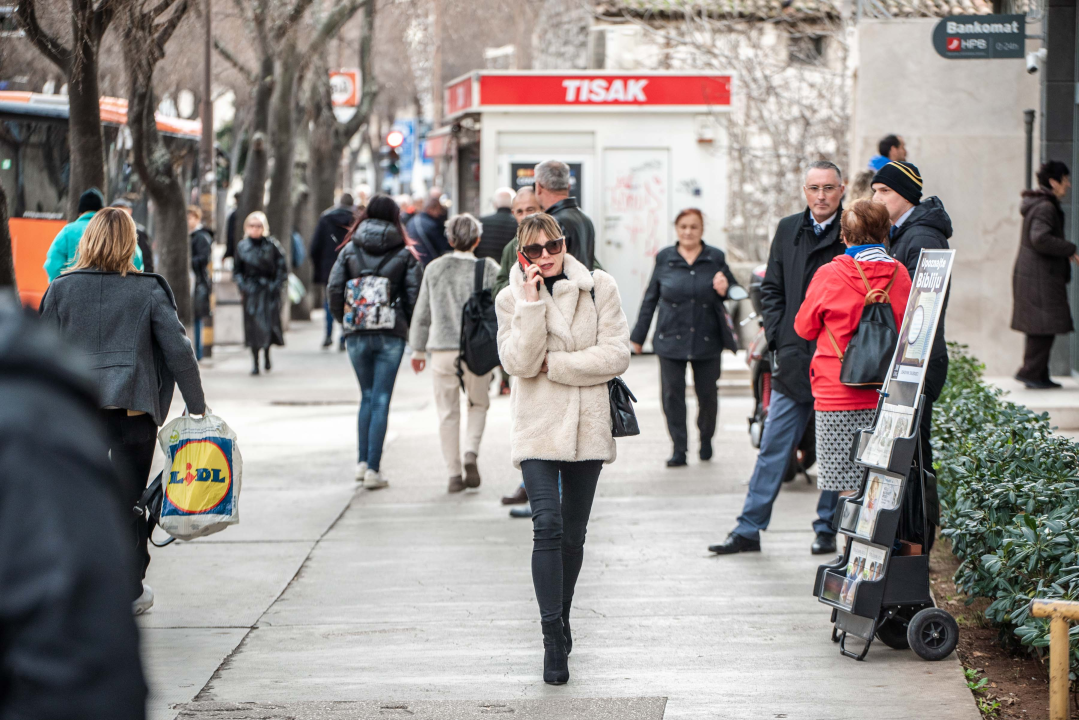 FOTO Đir po gradu, petak 5. siječnja