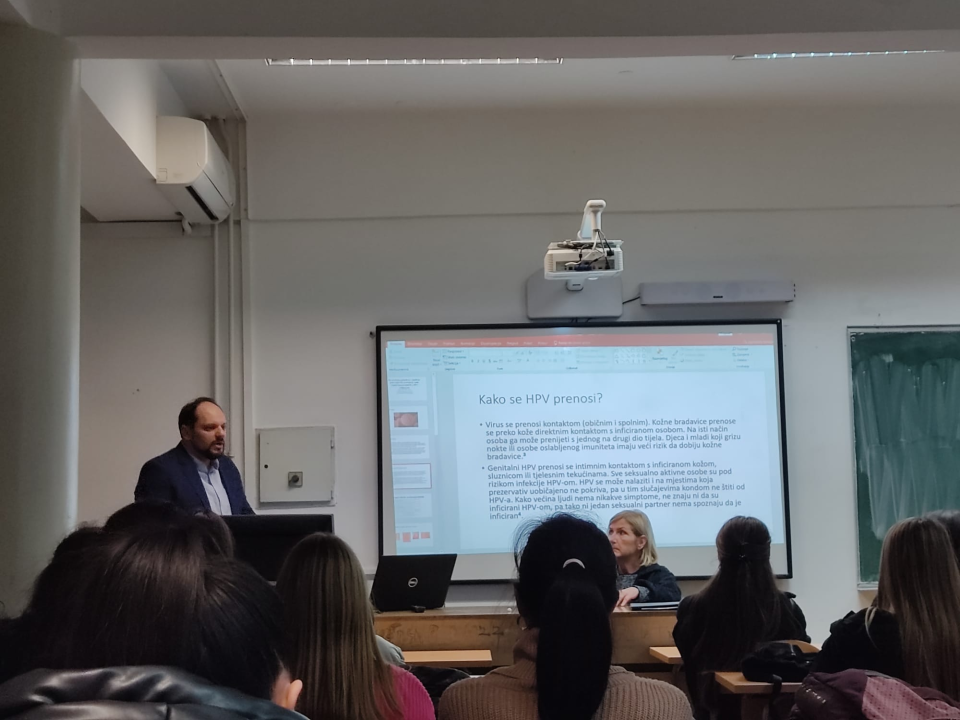 U Medicinskoj školi održana tribina  'Prevencija raka vrata maternice'