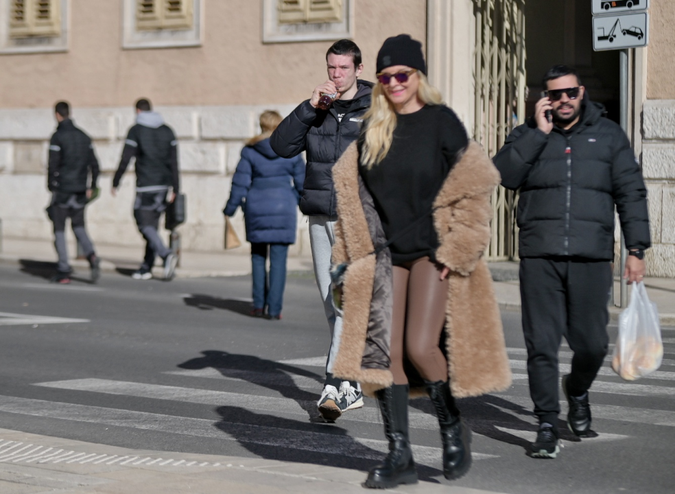 FOTO Đir po gradu, ponedjeljak 22. siječnja
