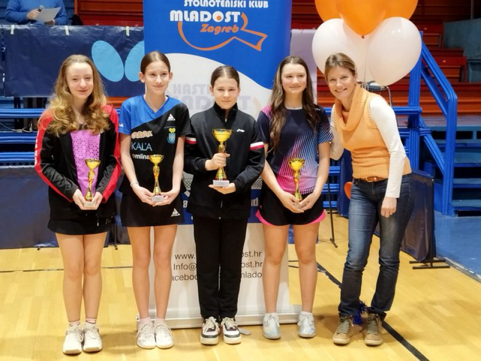 Fenomenalan uspjeh Stolnoteniskog kluba Šibenik u Zagrebu