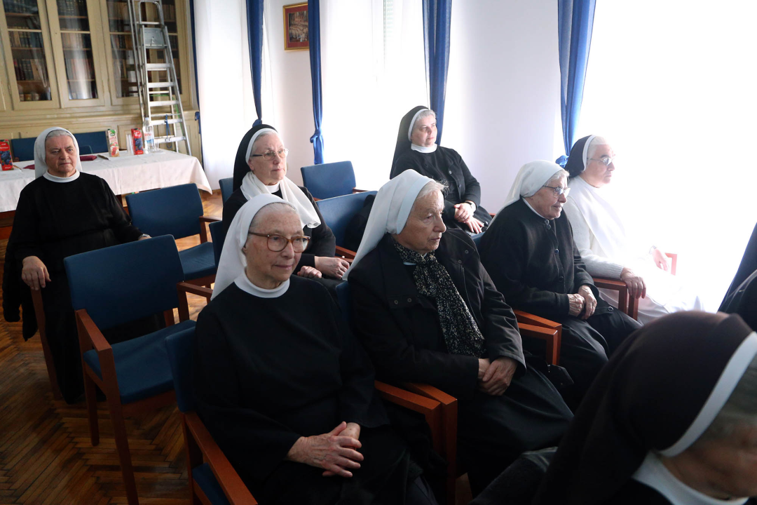 Održan korizmeni susret redovnica i biskupa Tomislava Rogića