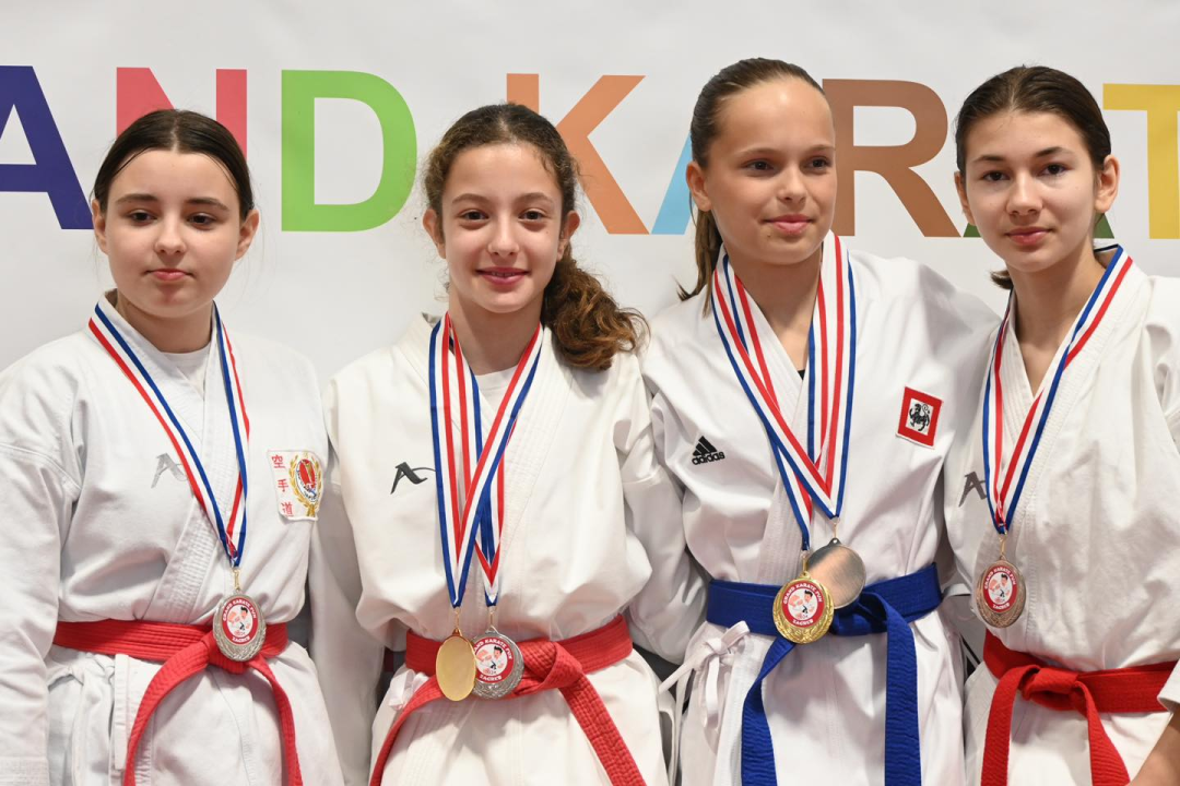  Karate klub Okit Vodice drugi najbolji klub turnira 'Grand karate fun' u Zagrebu
