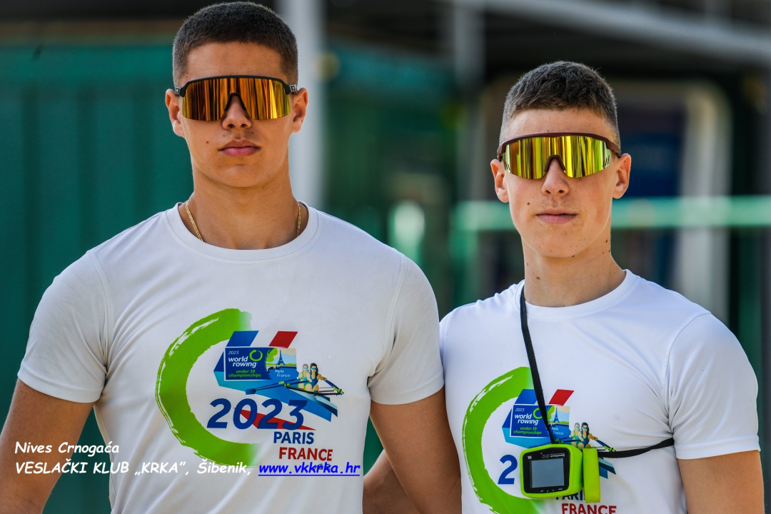 Veslačima Krke na jakoj međunarodnoj regati u Zagrebu zlato, srebro i tri bronce