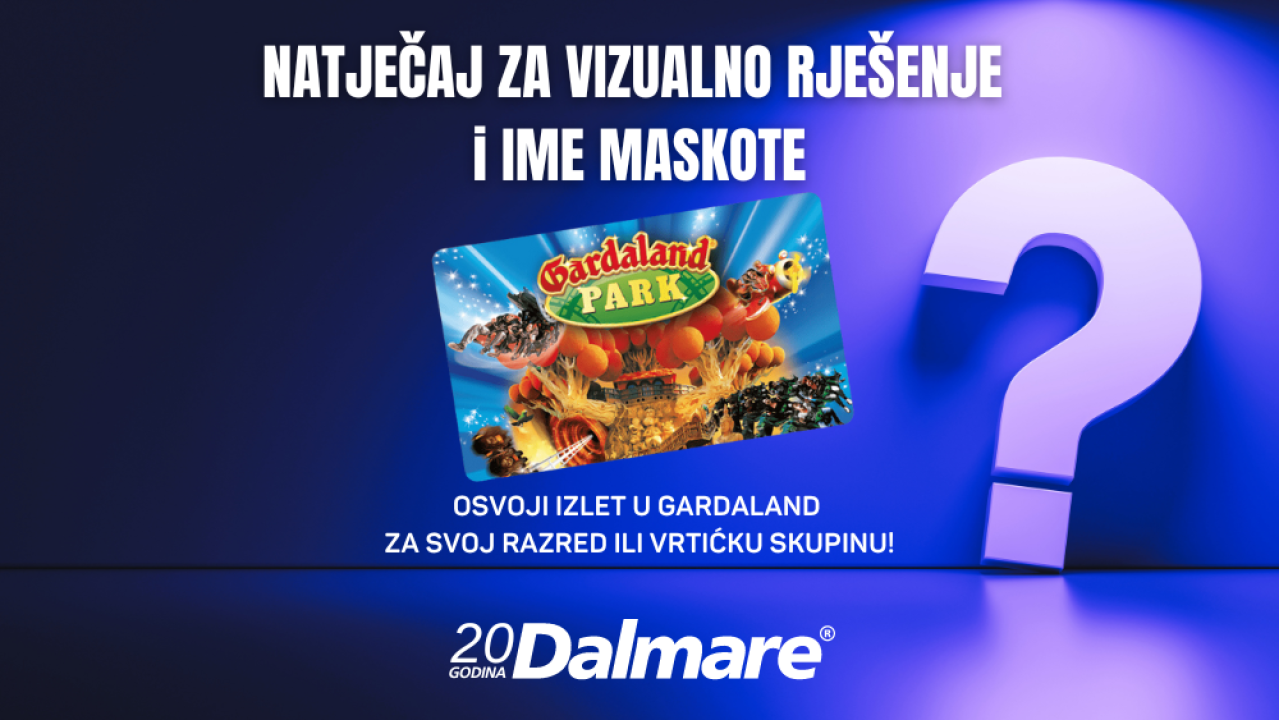 Dalmare traži idejno rješenje za maskotu, a glavna nagrada je putovanje u Gardaland!