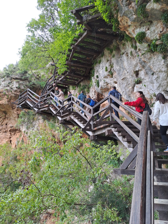 Studenti Turističkog menadžmenta VUŠ-a na terenskoj nastavi u NP Krka