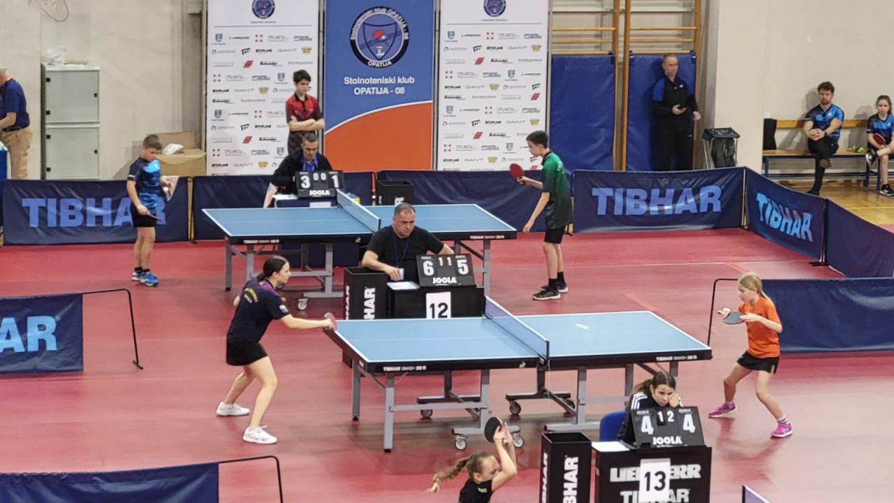 Mlada šibenska stolnotenisačica Katja Mandić srebrna na Opatija openu