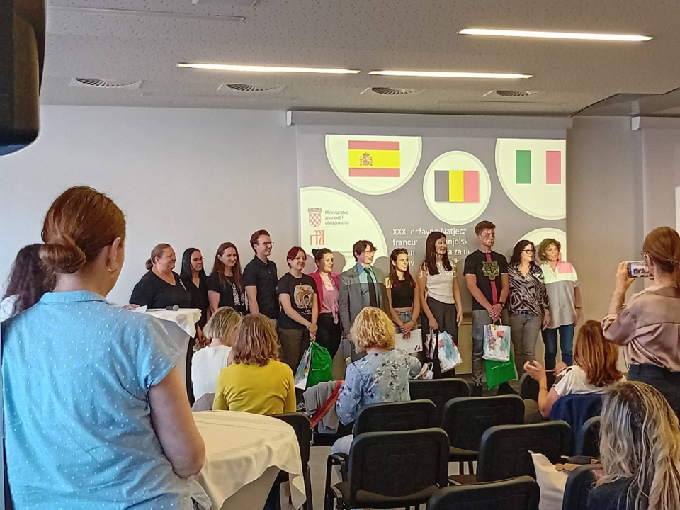 Maturantica Lucia Aras druga na Državnom natjecanju iz talijanskog jezika