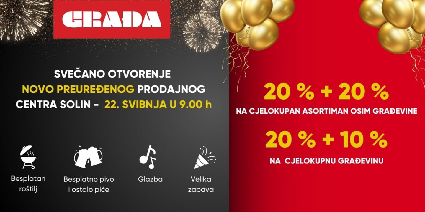 U srijedu veliko slavlje preuređene Građe u Solinu! 