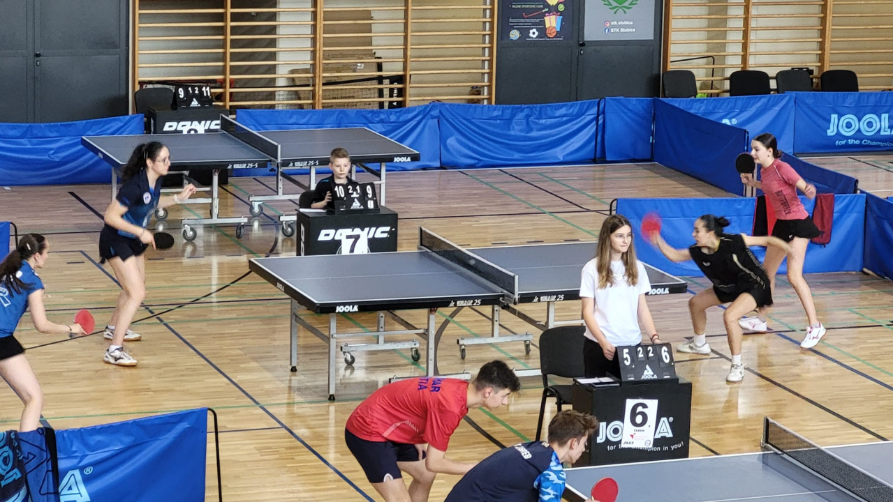 Mlada stolnotenisačica Vilma Despot donijela zlato u STK Šibenik