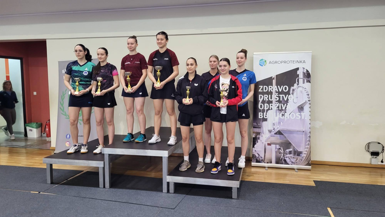 Mlada stolnotenisačica Vilma Despot donijela zlato u STK Šibenik