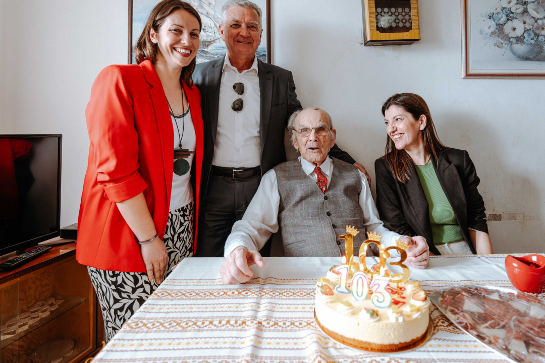 Posljednji zlarinski koraljar proslavio 103. rođendan: ‘Dobra hrana, zdravlje prostate i žene su ključ za dug život’