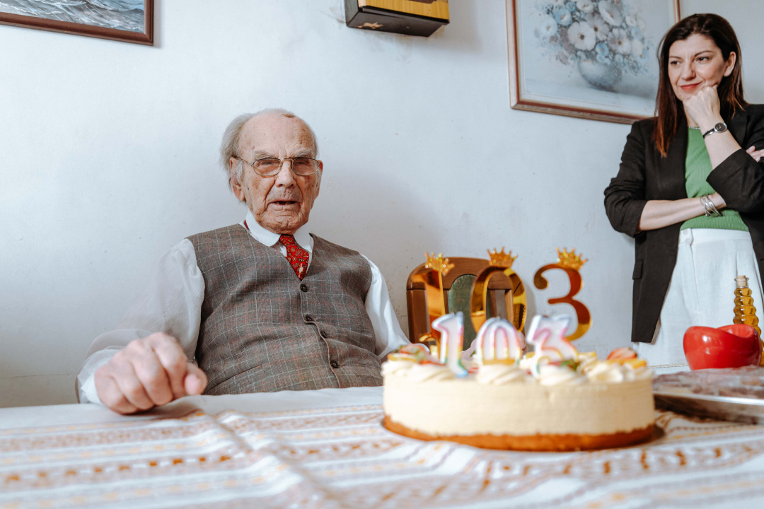 Posljednji zlarinski koraljar proslavio 103. rođendan: ‘Dobra hrana, zdravlje prostate i žene su ključ za dug život’