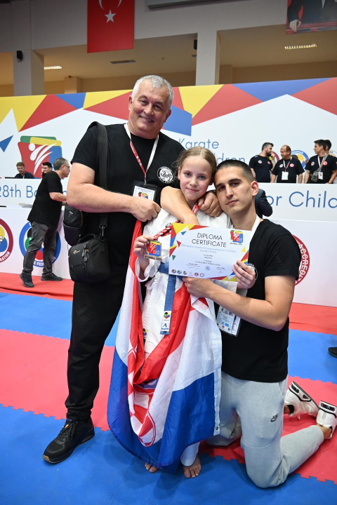 Lili Klarin karate trenira tri i pol godine, a s turnira se nikad nije vratila bez medalje