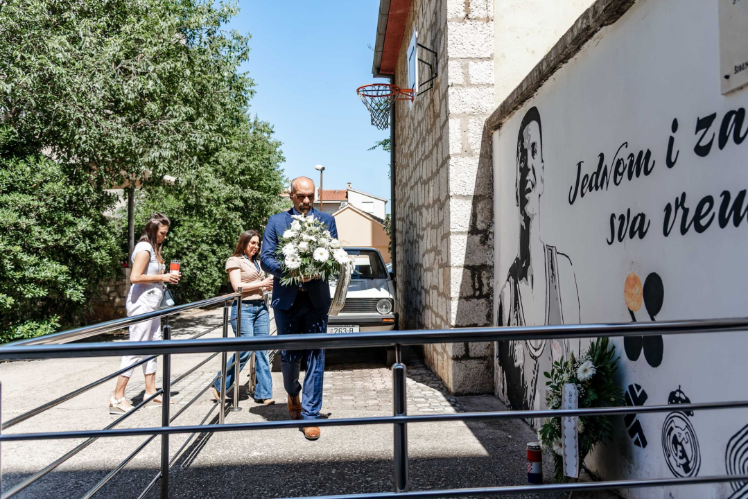 Župan Jelić: 'Dražen Petrović za Hrvatsku je napravio više od ijednog političara'