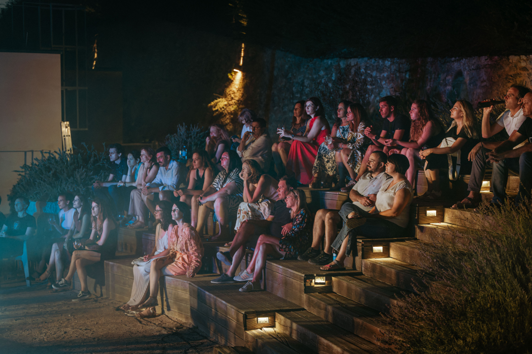 Natali Dizdar, vatromet i odlično raspoloženi Šibenčani: 'Odjednom mjesec izlazi točno iza nje'