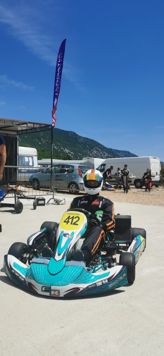 Šibenski kartingaš Franko Škugor drugi u najsnažnijoj Rotax klasi Rotax Max DD2 Master