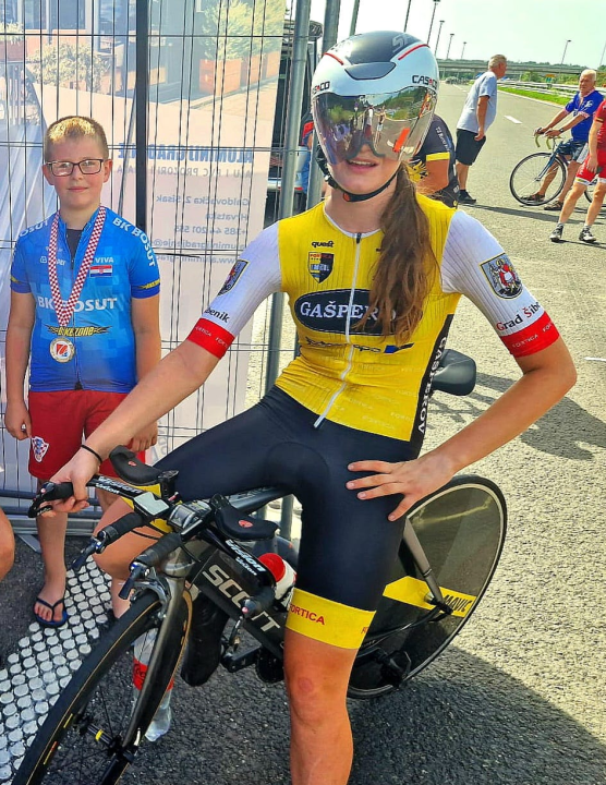 Petra Čuklin uspješna na Prvenstvu Hrvatske: Zlatna u kronometru, srebrna na cesti