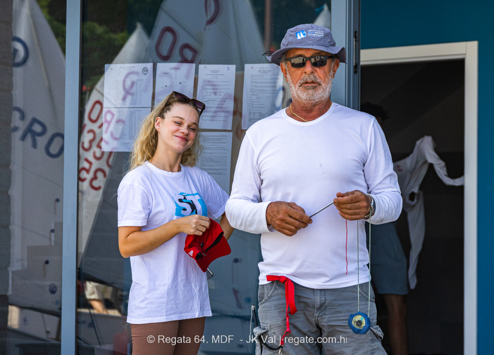 Jakov Blinja iz Jedriličarskog kluba Šibenik najbolji na Valovoj festivalskoj regati optimista