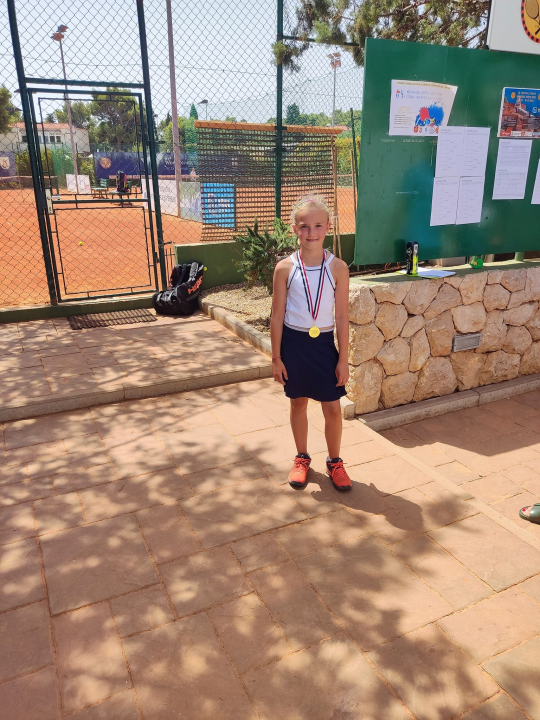 Mlada šibenska tenisačica Lara Meri Zorčić srebrna na festivalskom turniru