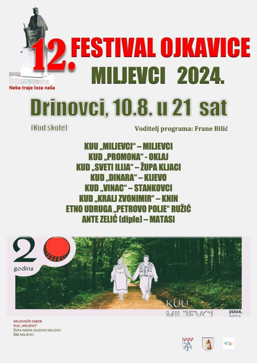 Na Miljevcima sve spremno za festival ojkavice 